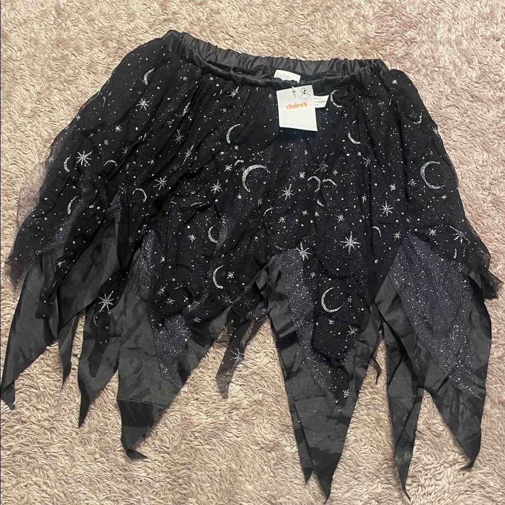 🔥4/$20 NWT Claire’s Witch Skirt - Girls